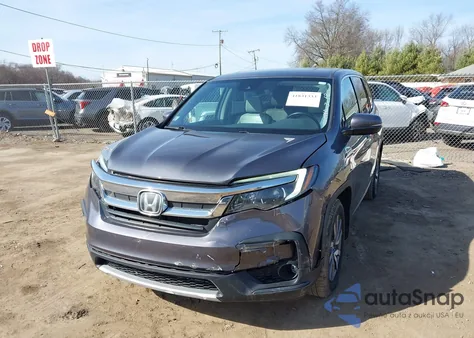 2020 Honda Pilot Awd Ex-L from USA, damaged, VIN 5FNYF6H52LB039456